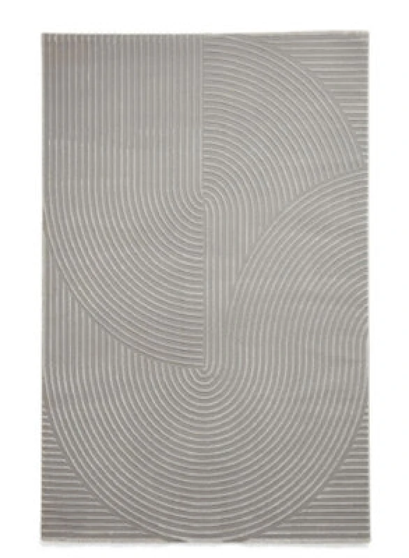 Image of Abstract Spiral Super Soft Washable Rug