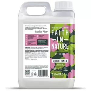 Image of Faith in Nature Wild Rose Conditioner - 2.5L