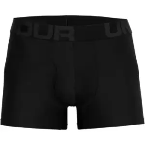 Image of Under Armour Tech 3" 2 Pack Boxers Mens - Black
