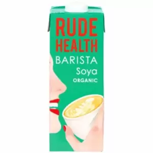 Image of Rude Health Organic Soya Barista - 1Ltr x 6 - 703261