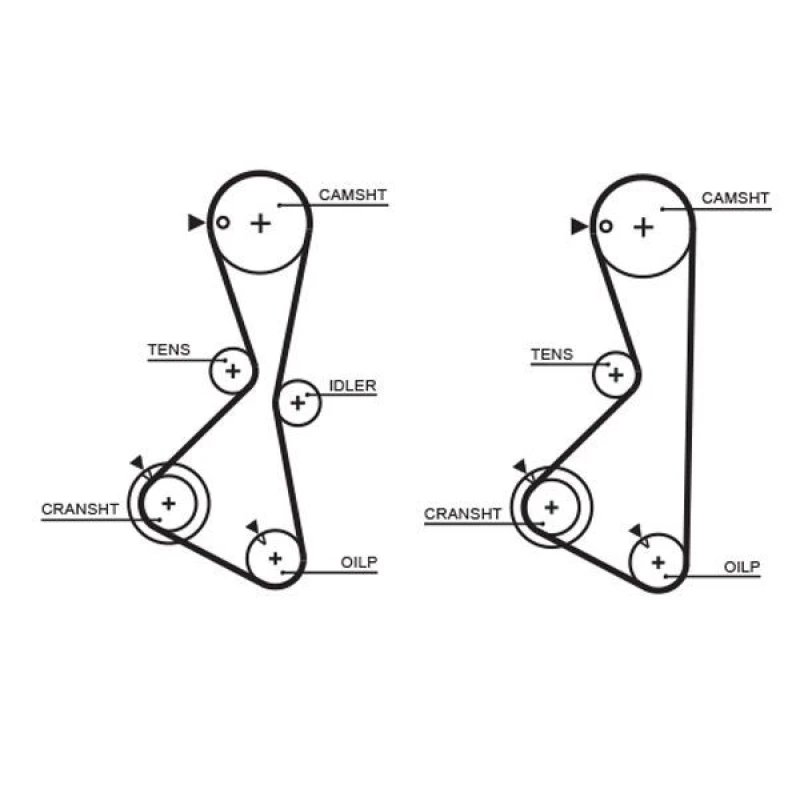 Image of GATES Timing Belt GATES 5373XS