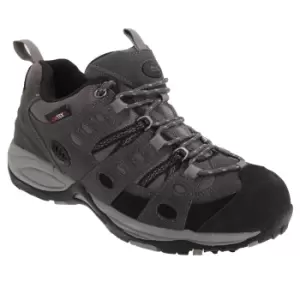 image of Johnscliffe Mens Approach Trekking Shoes (9 UK) (Grey/Black)