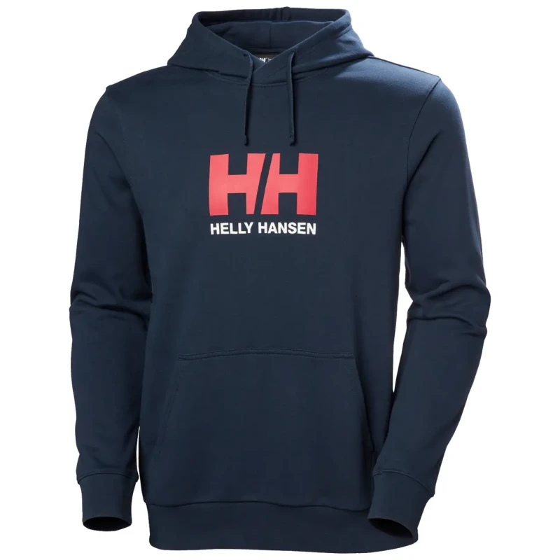 Image of Helly Hansen Hooded sweatshirt Helly Hansen Logo Bleu Male 2XL