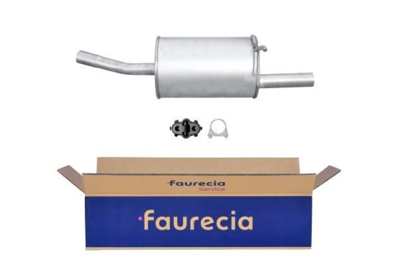Image of Rear silencer HELLA 8LD 366 028-151
