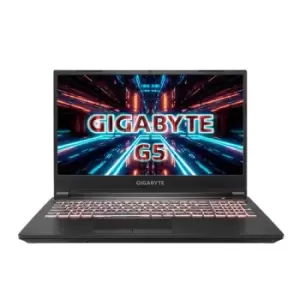 Image of Gigabyte G series G5 KC-5UK1130SH notebook i5-10500H 39.6cm (15.6") Full HD Intel Core i5 16GB DDR4-SDRAM 512GB SSD NVIDIA GeForce RTX 3060 WiFi 6 (80