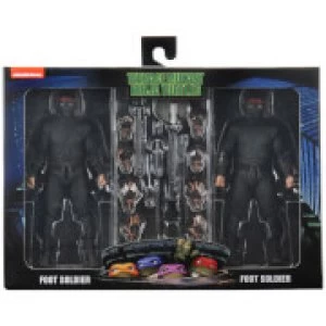 Image of NECA Teenage Mutant Ninja Turtles 1990 Movie Foot Soldier 2 Pack Action Figures