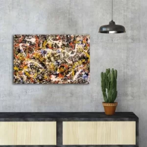Image of FAMOUSART-050 Multicolor Decorative Canvas Painting
