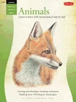 Image of drawing animals in colored pencil learn to draw with colored pencil step by