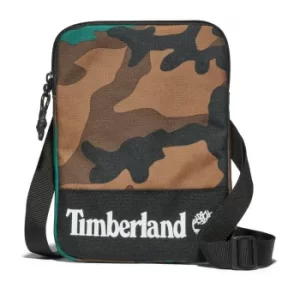 Timberland Bailer Mini Printed Crossbody Bag In Camo Camo Unisex, Size ONE