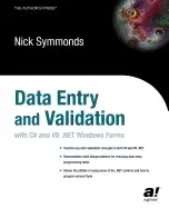 Image of data entry and validation with c and vb net windows forms