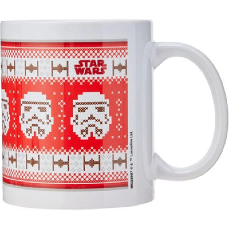 Image of Star Wars Stormtrooper Christmas Mug Red unisex