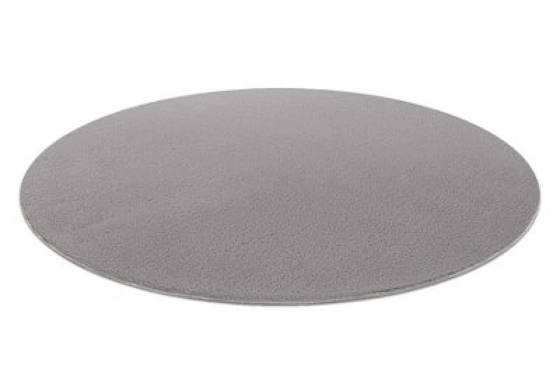 Image of RugsX Modern Washing Carpet Lindo Circle Grey, Anti-Slip, Shaggy Circle 80 Cm
