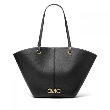 image of Michael Kors Izzy Medium Tote Bag - Black 001