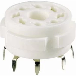 Image of Vacuum Tube Valve Holder Base Octal Fitting type details PCB Description Ceramic
