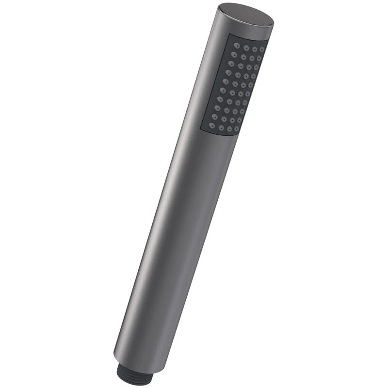 Image of NUIE Nuie - Brushed Pewter Round Easyclean Shower Handset - HO707 HO707