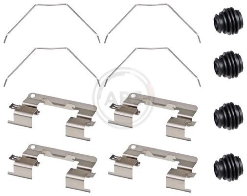 Image of A.B.S. Brake pad fitting kit A.B.S. 1965Q