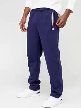 Image of Fila Waylon Tapered Striped Pocket Pants - Navy, Size XL, Men