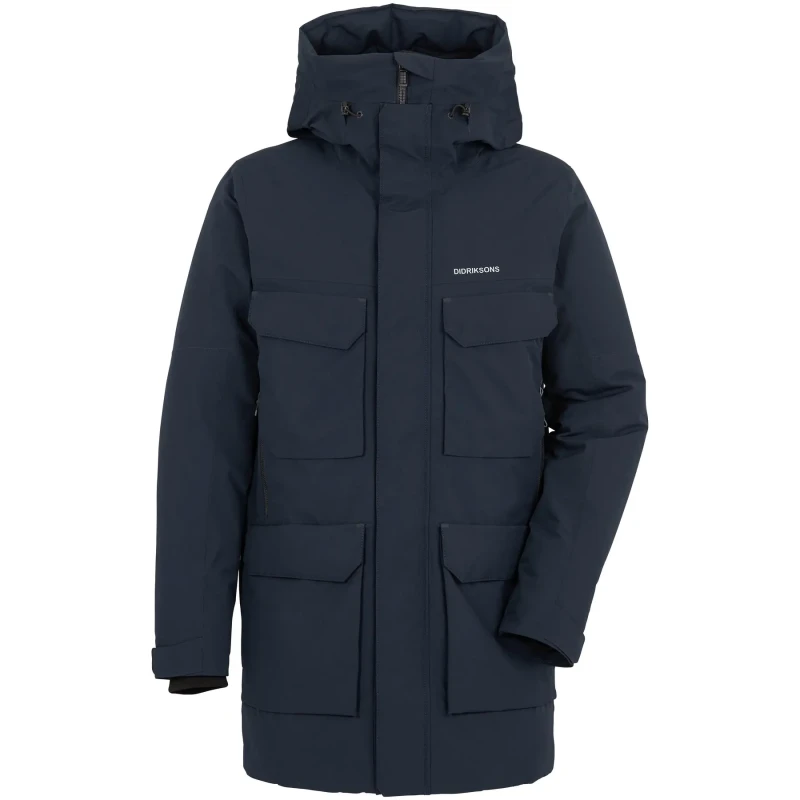 Image of Parka Didriksons Drew Bleu Unisex S