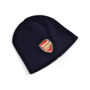 image of Arsenal FC Navy Dome Knitted Hat