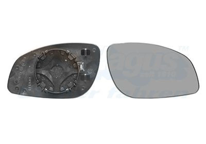 Image of VAN WEZEL Wing mirror glass VAN WEZEL 3768832