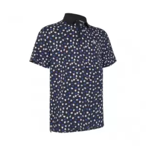 Image of Original PENGUIN Earl Print Polo CAVIAR - M