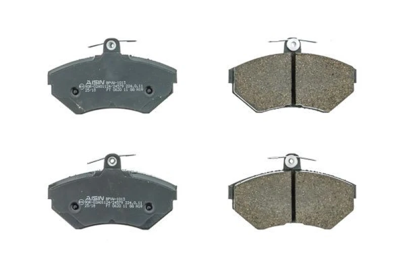 Image of AISIN Brake pad set AISIN BPVW-1013