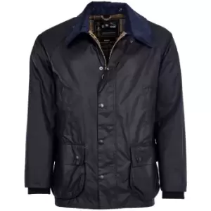 Image of Barbour Mens Bedale Wax Jacket Navy 48