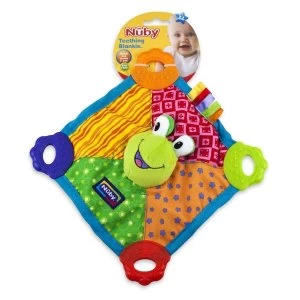 image of Nuby Teething Blankie 0m+