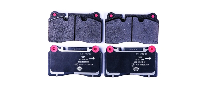 Image of HELLA Brake pad set HELLA 8DB 355 015-891