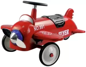 image of Robbie Toys Goki Ride-on Metal Aeroplane