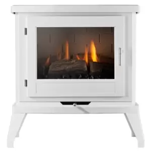 Focal Point Fires 3.1kW Svelvik Gas Stove - White