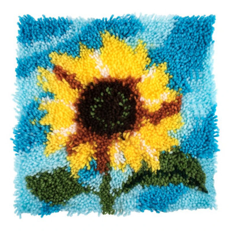 Image of Groves Of Thames L/hook Sunflower - Latch Hook Kit: Sunflower - Trimits