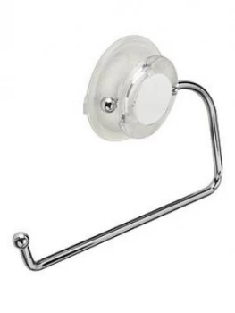 Image of Croydex Press &Lsquo;N&Rsquo; Lock Toilet Roll Holder