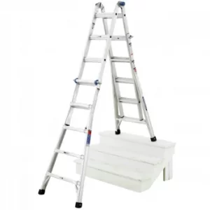 image of Werner 4 x 5 Telescopic Combi Ladder