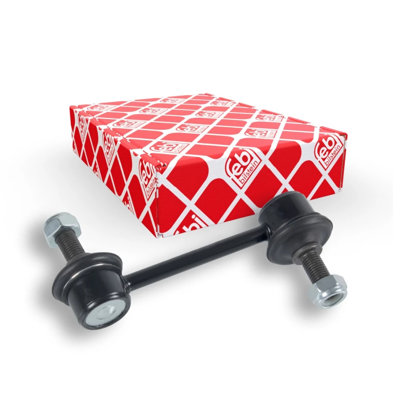 Image of FEBI BILSTEIN 42074 Anti-roll bar link Rear Axle Right Steel Link Stabiliser (3229)