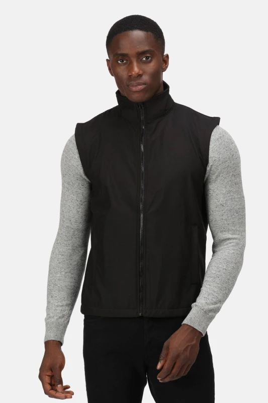 Image of Regatta Professional Mens Ablaze Printable Bodywarmer XS- Chest 36', (92cm) Black(Black) TRA844-808-XS