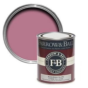 image of Farrow & Ball Rangwali No. 296 Gloss Metal & wood Paint 0.75L