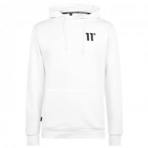 image of 11 Degrees Hoodie - White