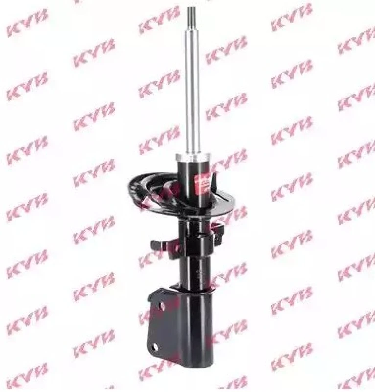 Image of KYB 334814 Shock absorber Front Axle, Gas Pressure, Twin-Tube, Damper with Rebound Spring, Top pin Shock Absorber (854)