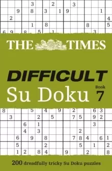 Image of The Times Difficult Su Doku Book 7 : 200 Challenging Puzzles from the Times