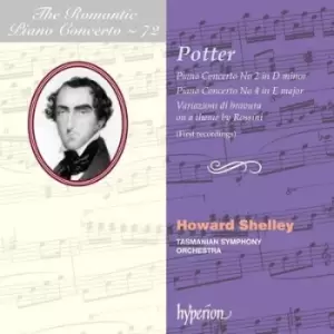 Image of Potter Piano Concerto No 2 in D Minor/ by Cipriani Potter CD Album