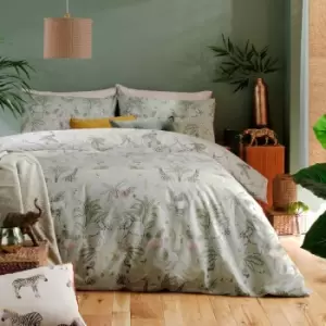 Image of Furn. Serengeti Single Duvet Cover Set Cotton Polyester Sage