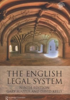 Image of The English Legal System by Gary Slapper Paperback