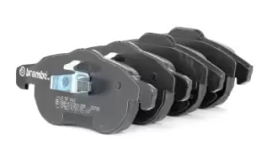 Image of BREMBO Brake pad set OPEL,FIAT,SAAB P 59 043 93172950,71772211,77363604 77364224,12803551,1605088,1605094,1605098,1605113,1605136,1605139,1605282