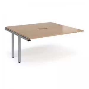 Image of Adapt boardroom table add on unit 1600mm x 1600mm with central cutout