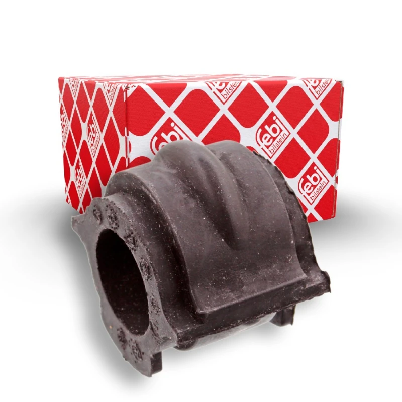 Image of FEBI BILSTEIN 42515 Stabilizer Bushes Front Axle, Rubber Rubber Anti-roll Bar Bush Kit (1334)