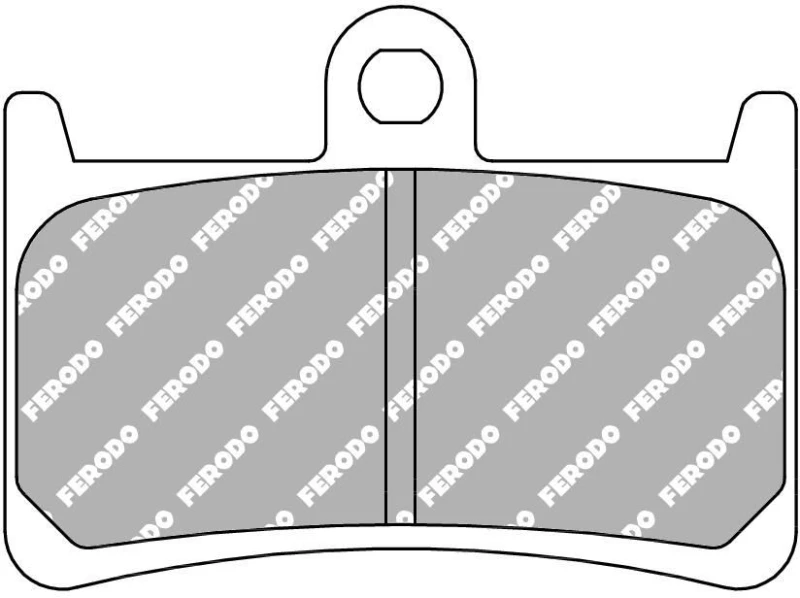 Image of Brake pad set FERODO RACING FDB605SM