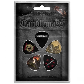 Image of Candlemass - Gravestone Plectrum Pack