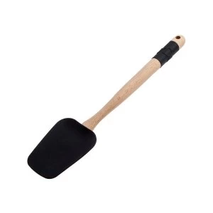 image of Denby Jet Spoon Spatula Silicon Head and Denby Wooden Handle