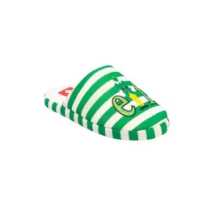 Image of Elf Womens/Ladies Buddy Christmas Slippers (3 UK-4 UK) (Green/White)